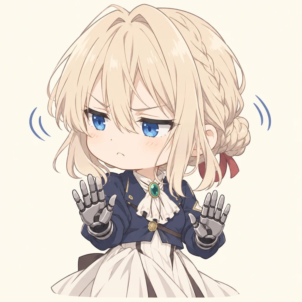 Violet Evergarden 表情包 8
