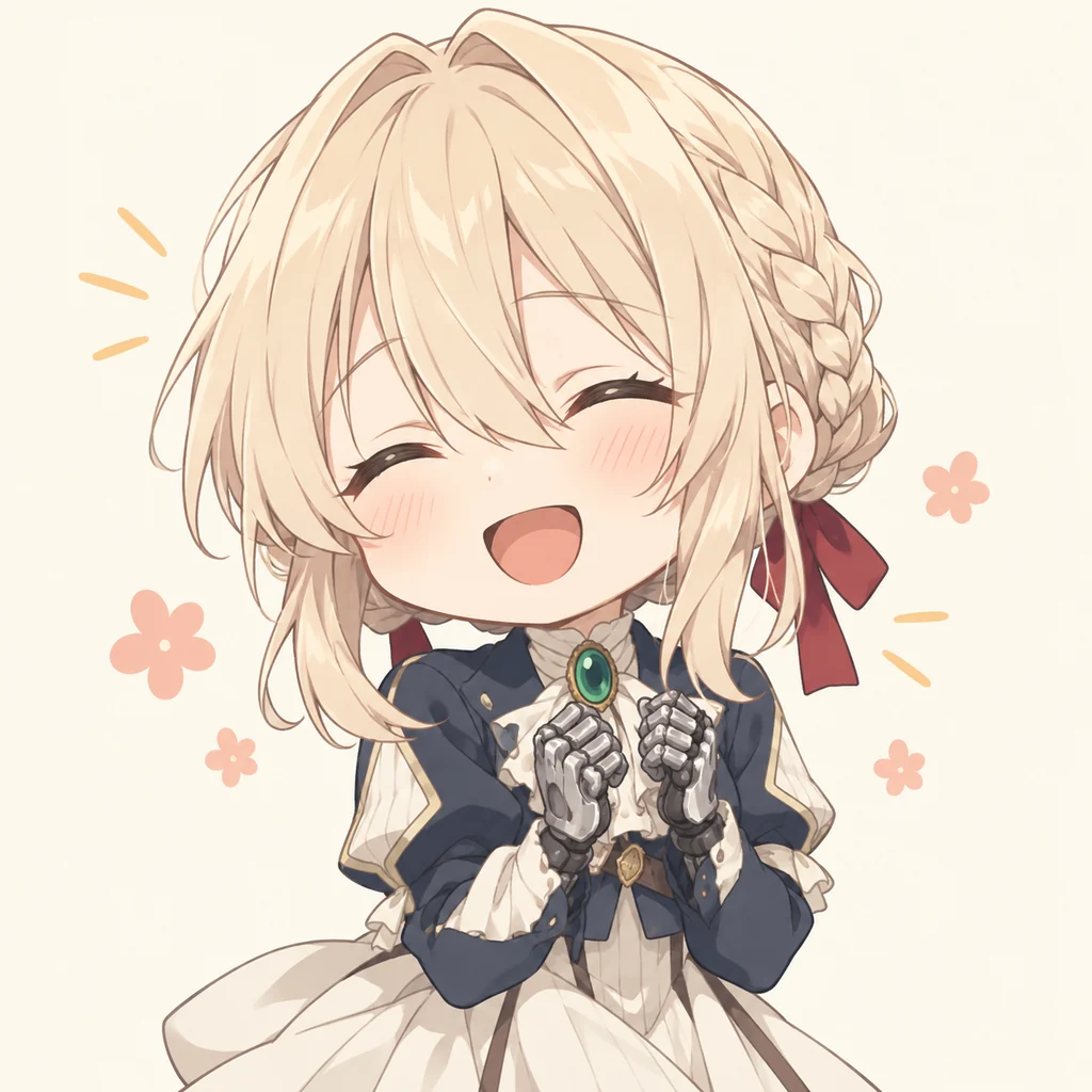 Violet Evergarden 表情包 4