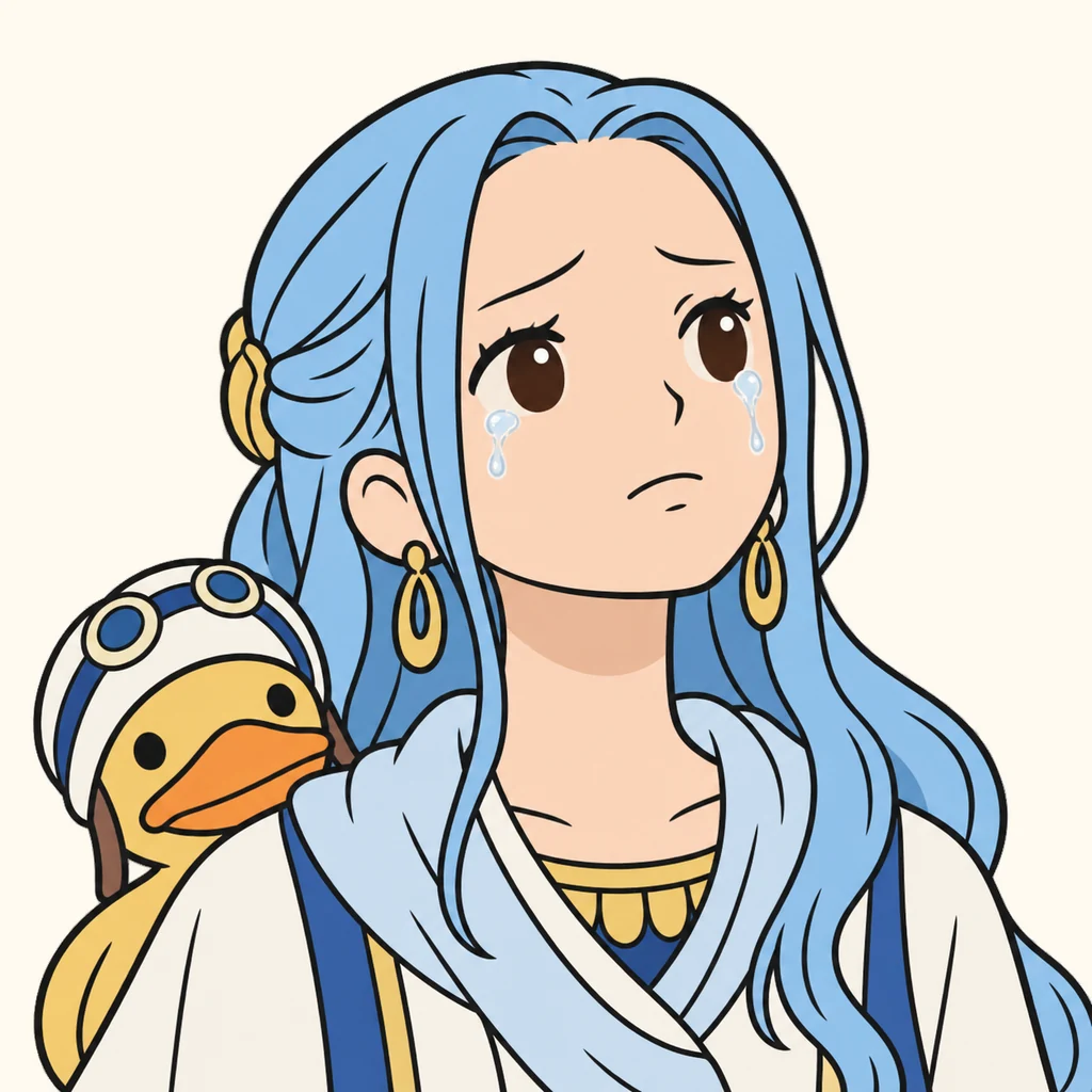 Nefertari Vivi AI 辅助角色插画