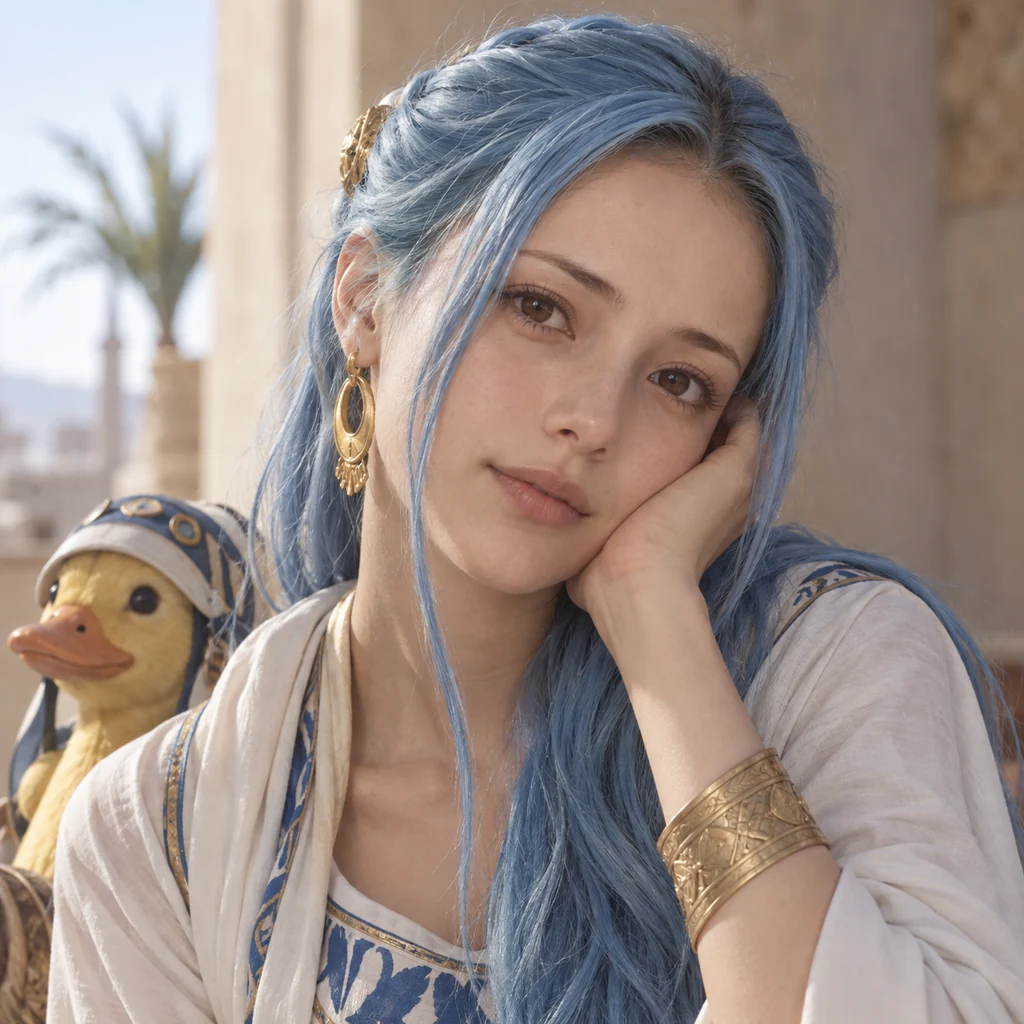 Nefertari Vivi live-action AI portrait