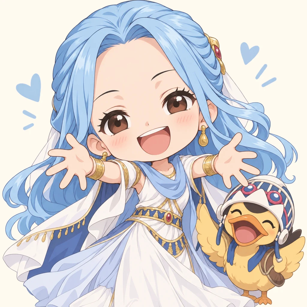 Nefertari Vivi · Reaction sticker