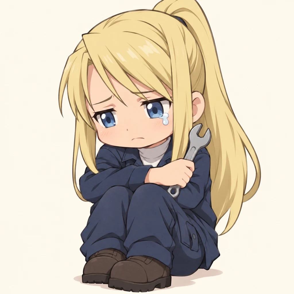 Winry Rockbell 表情包 3