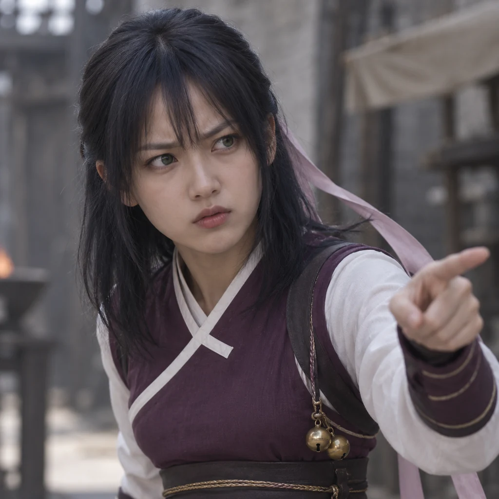 Xia Ling live-action AI portrait