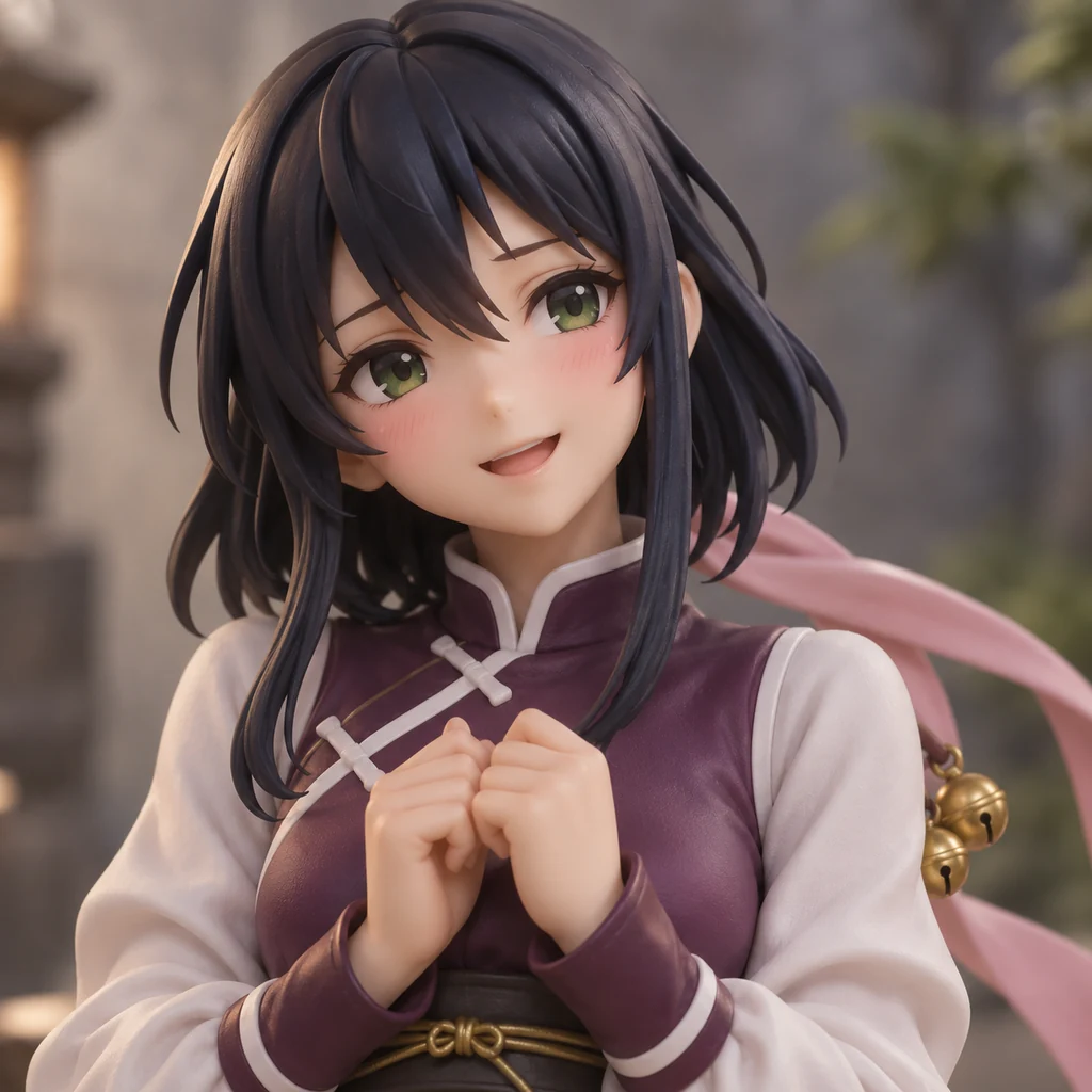 Xia Ling AI 辅助角色插画