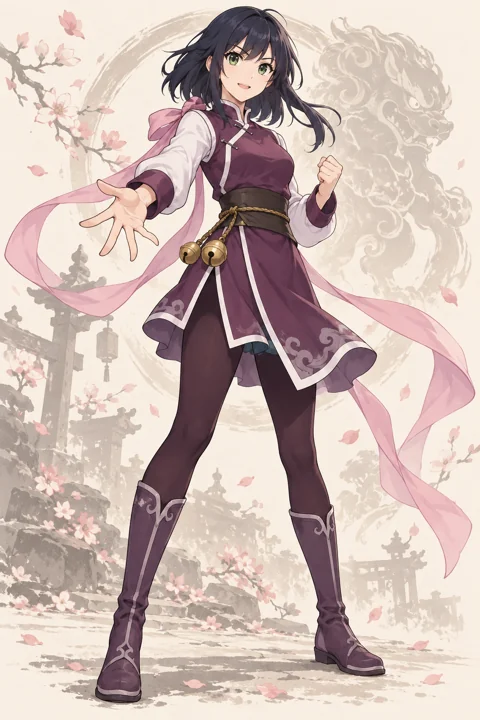 Xia Ling角色示意插画