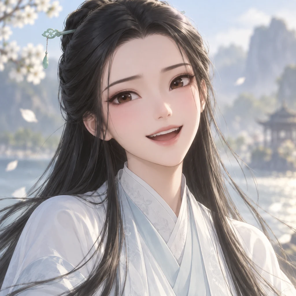 Xiao Bai / Blanca AI 辅助角色插画