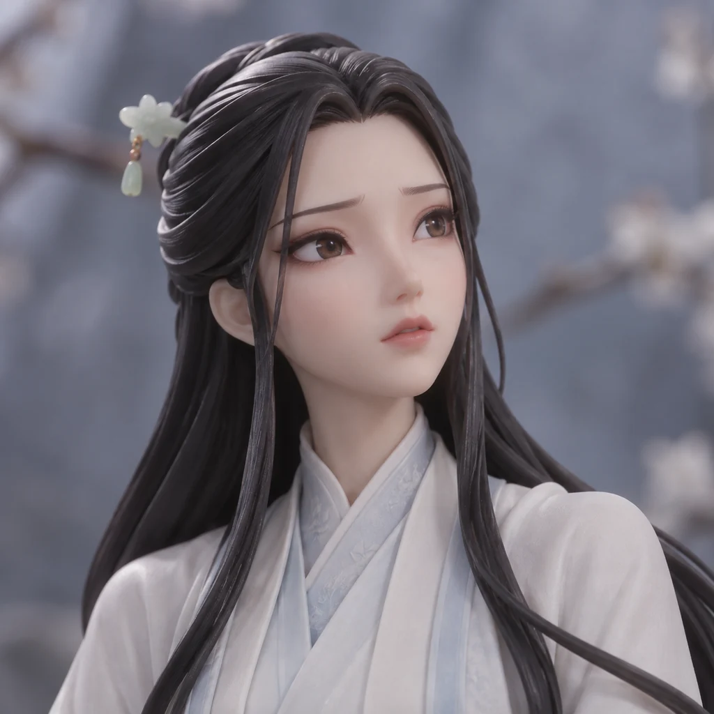 Xiao Bai / Blanca AI 辅助角色插画