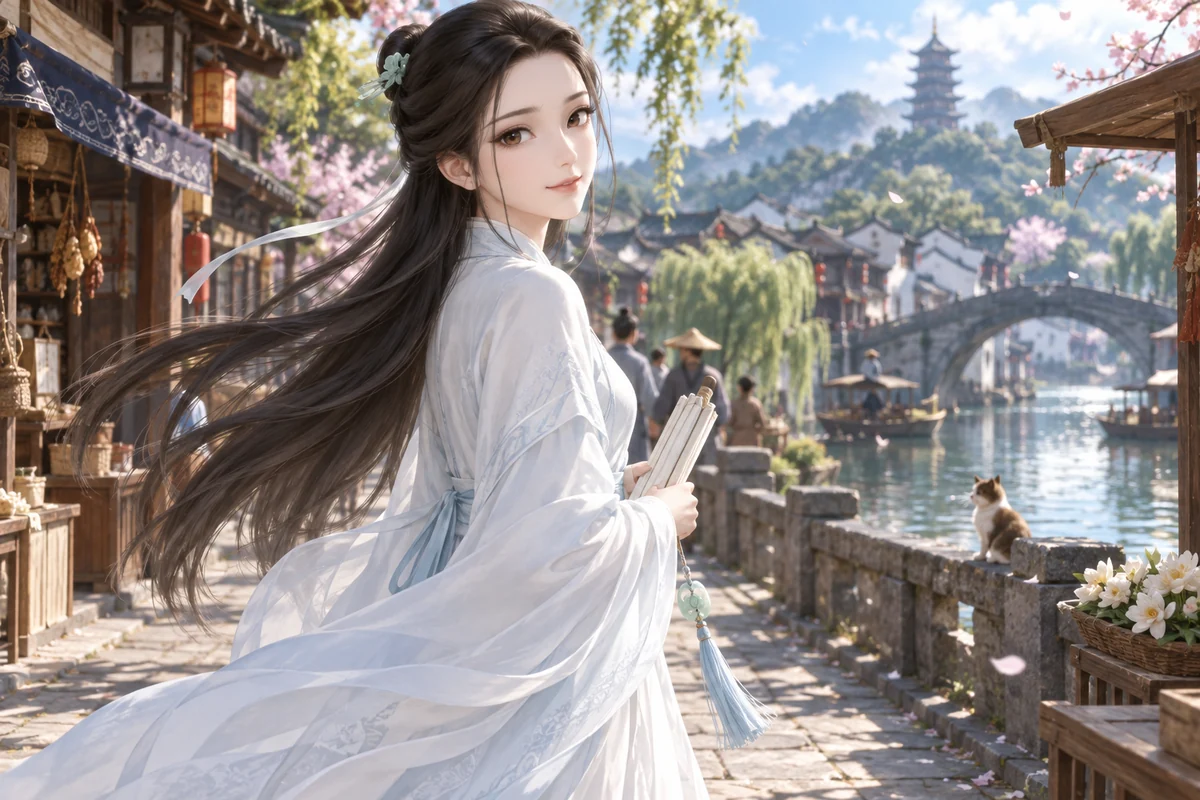 Xiao Bai / Blanca AI 插画
