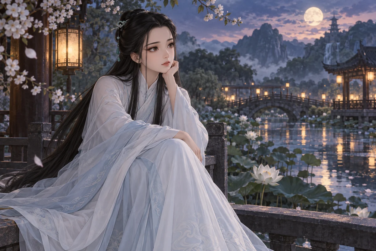 Xiao Bai / Blanca AI 插画