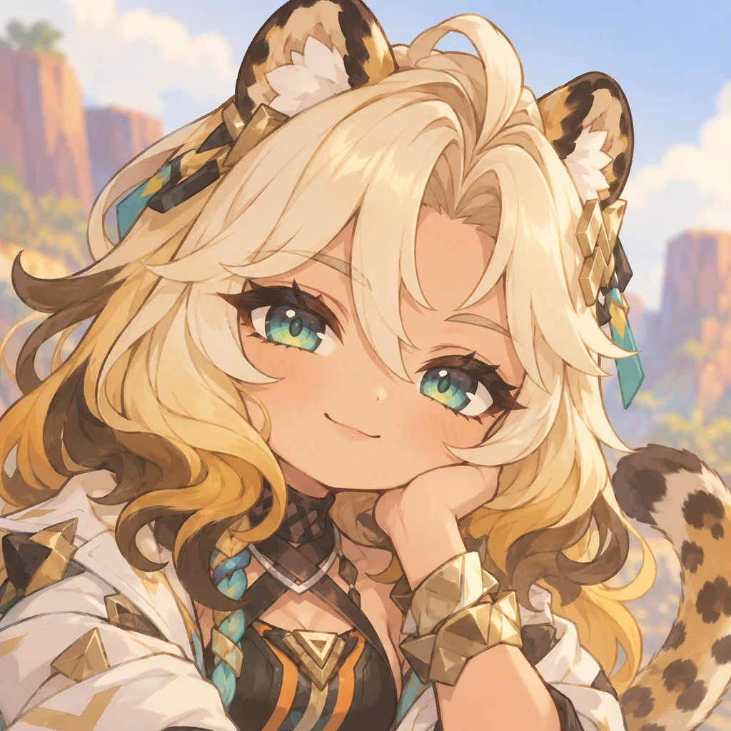 シロネン AI 辅助角色插画