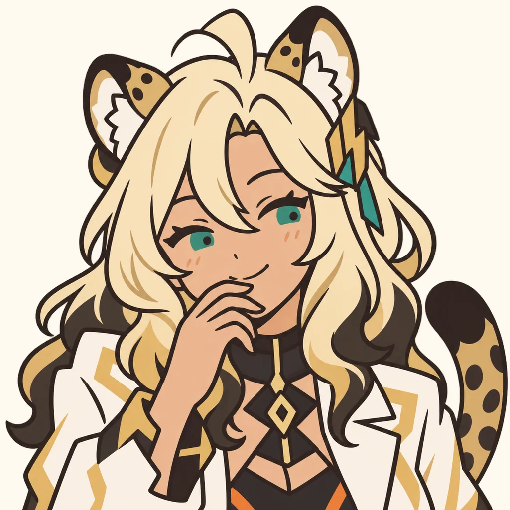 シロネン AI 辅助角色插画