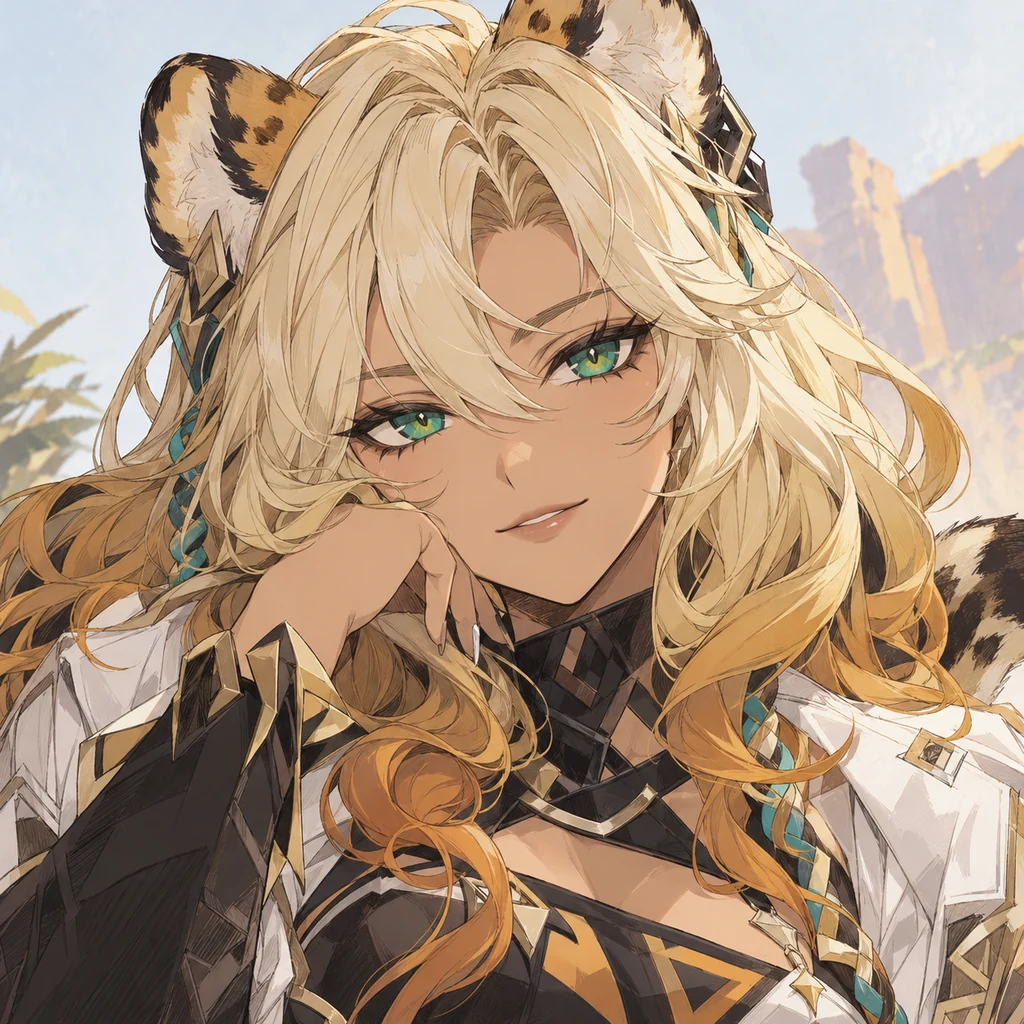シロネン AI 辅助角色插画