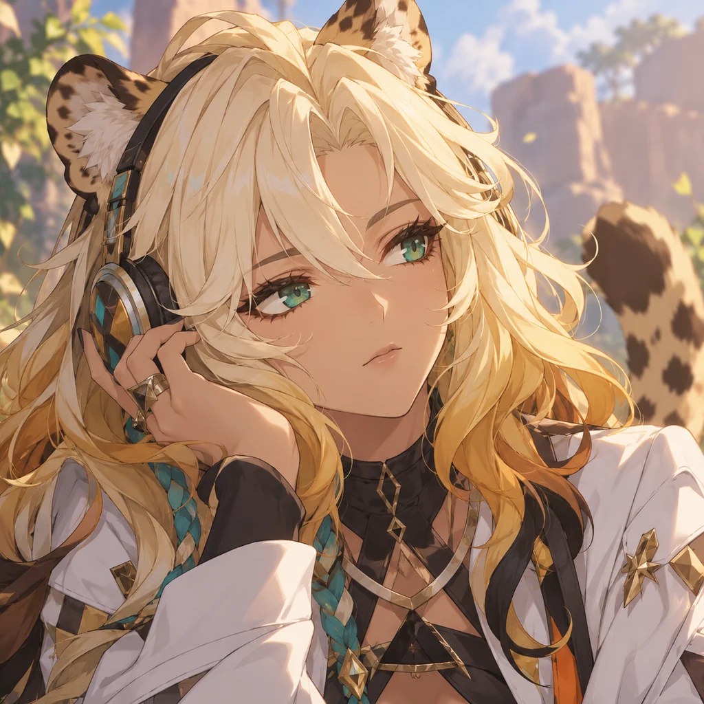 シロネン AI 辅助角色插画
