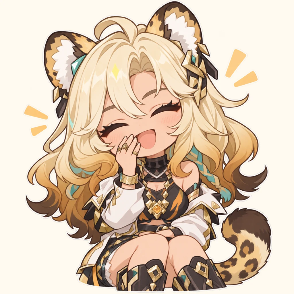 シロネン 表情包 4