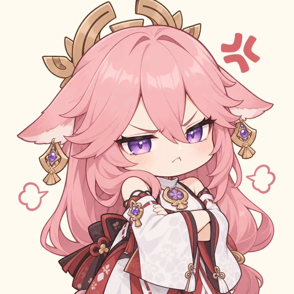 Yae Miko 表情包 2
