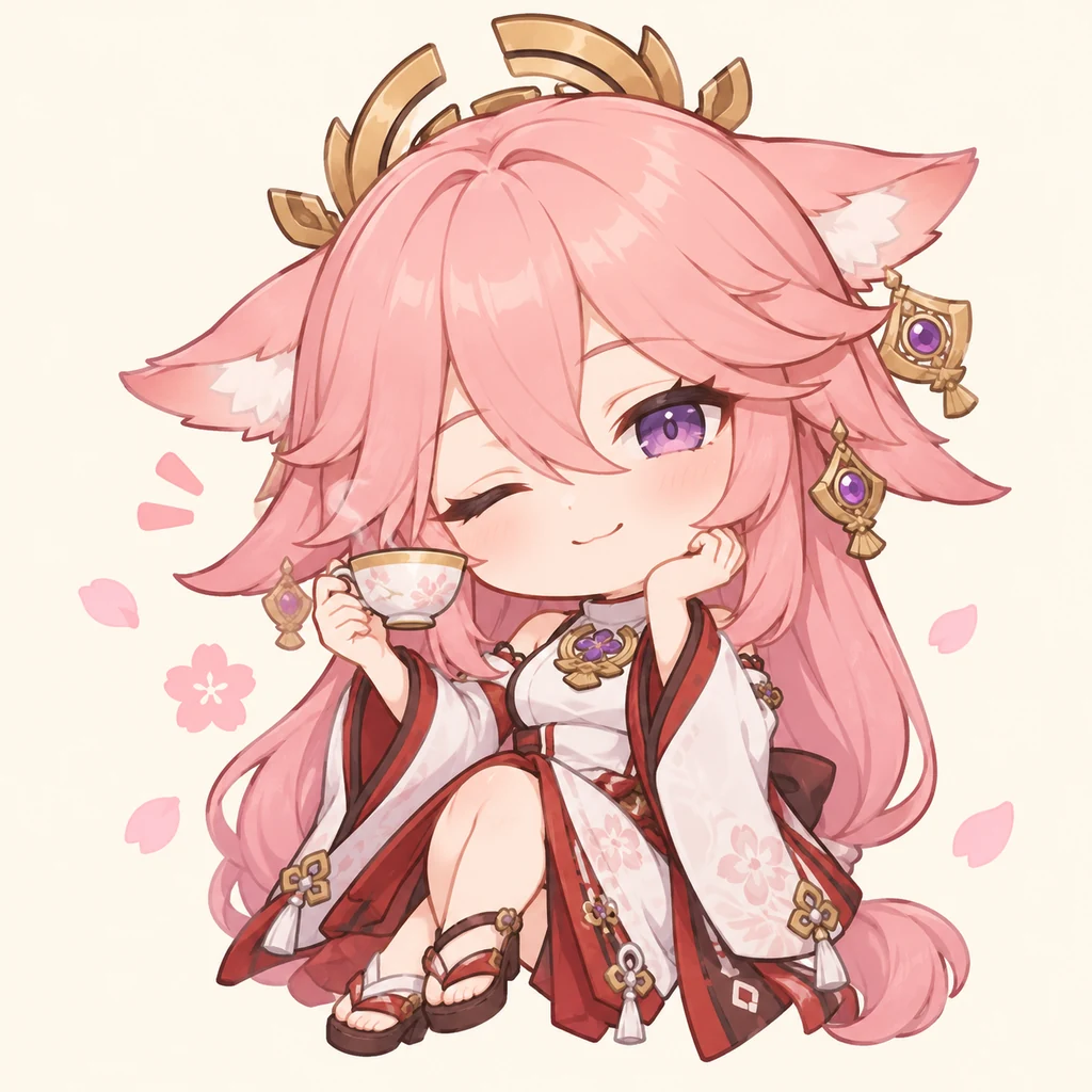 Yae Miko 表情包 1