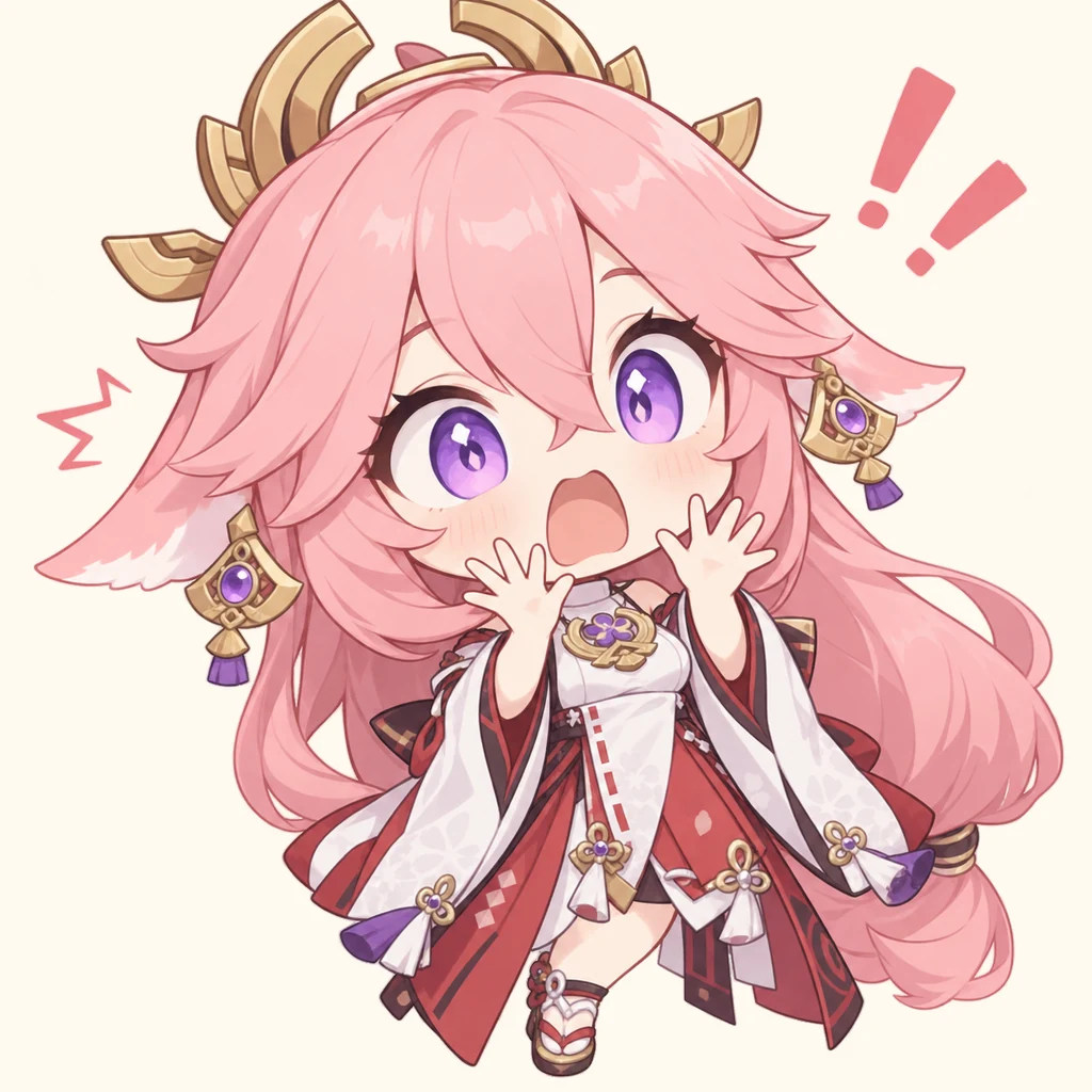 Yae Miko 表情包 5