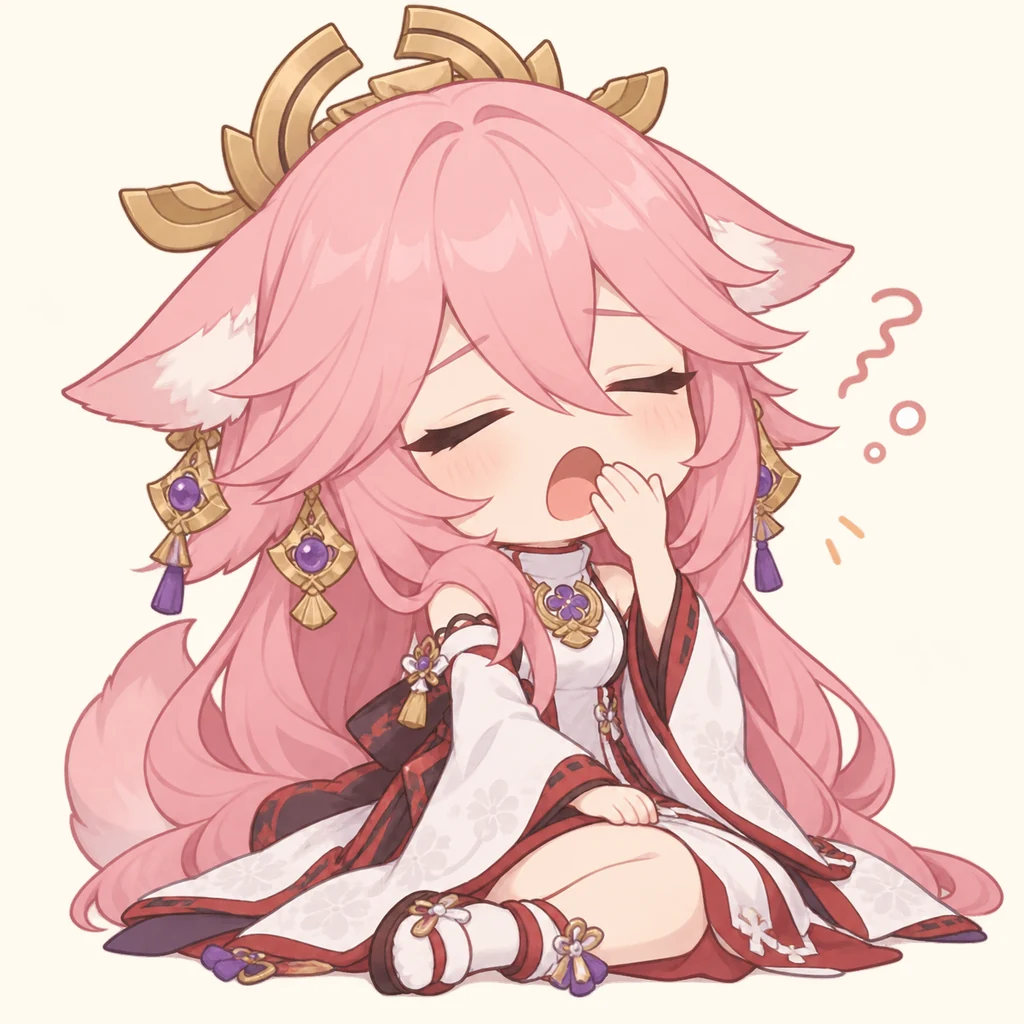 Yae Miko 表情包 7