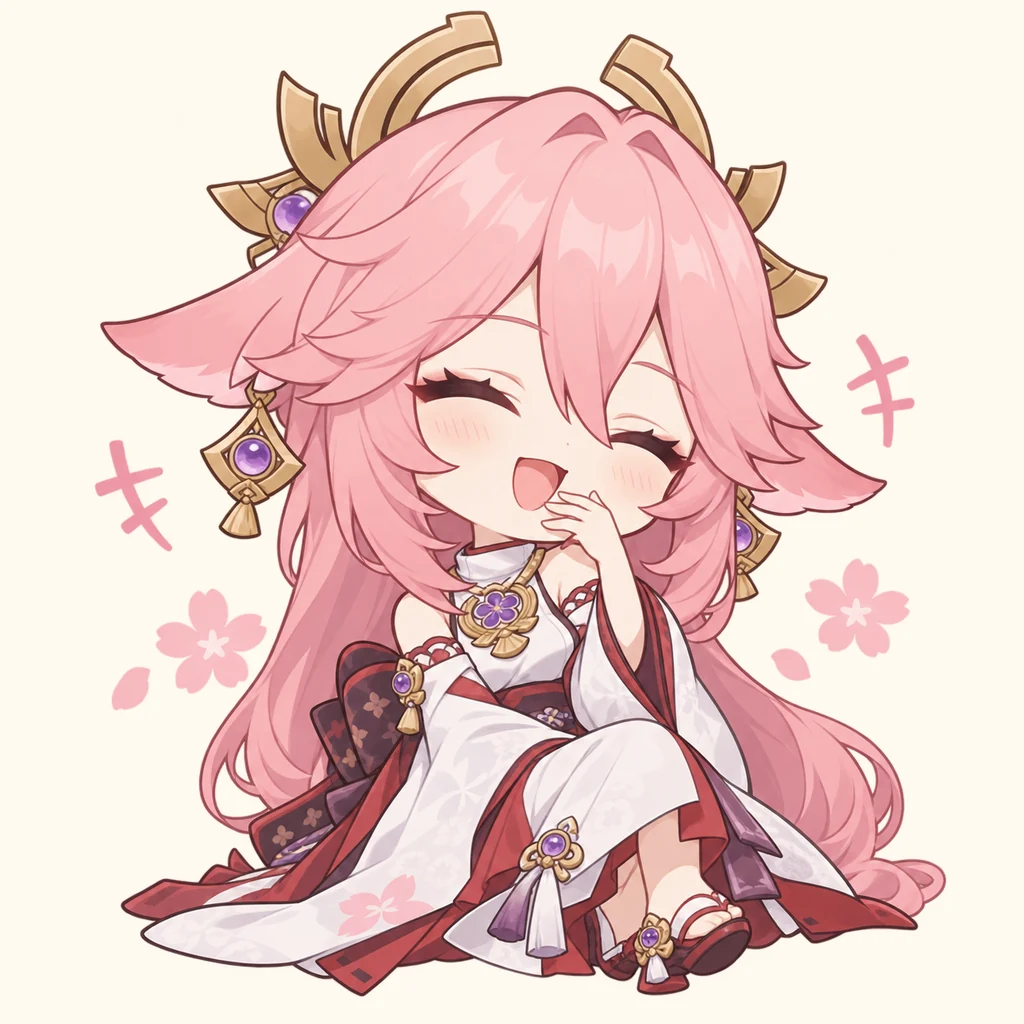 Yae Miko 表情包 4