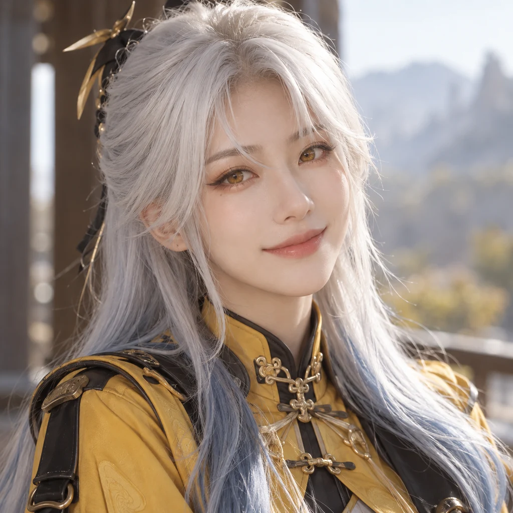Yixuan live-action AI portrait