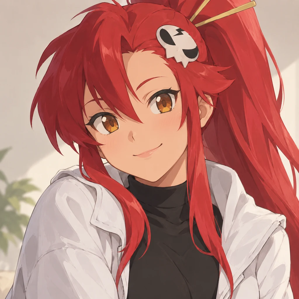 Yoko Littner AI 辅助角色插画