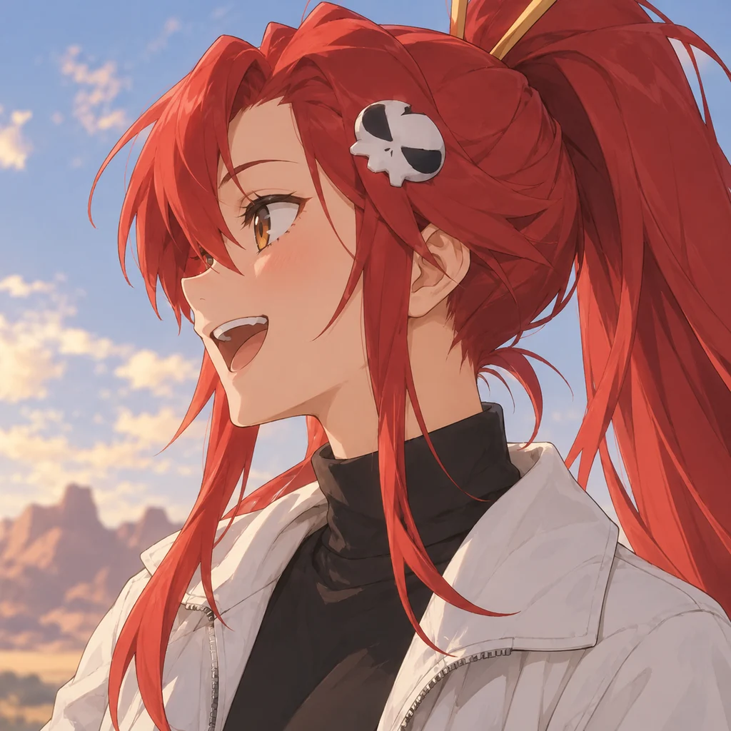 Yoko Littner AI 辅助角色插画