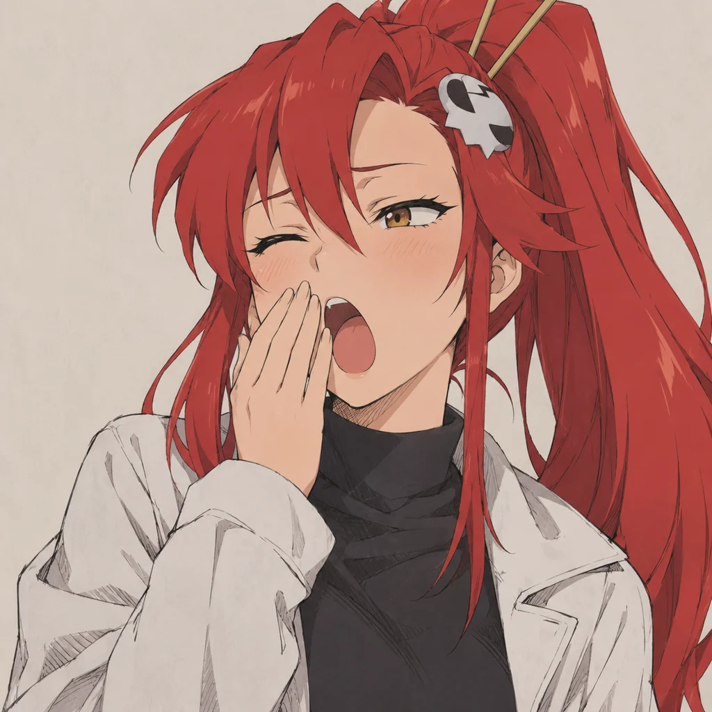 Yoko Littner AI 辅助角色插画