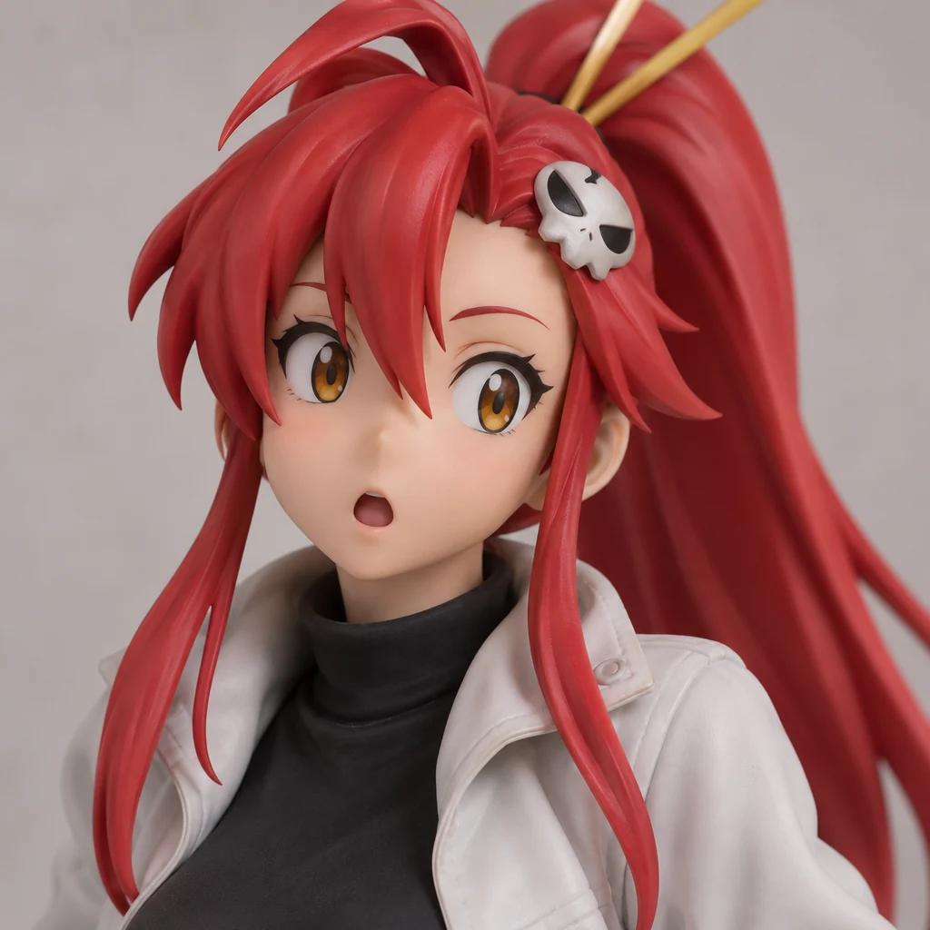 Yoko Littner AI 辅助角色插画