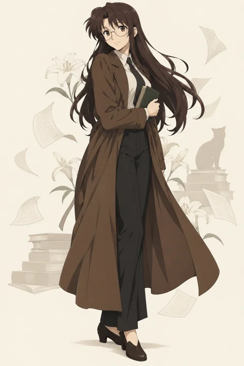 Yomiko Readman角色示意插画