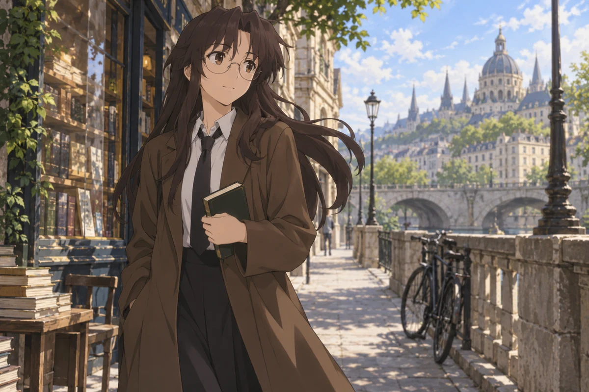 Yomiko Readman AI 插画