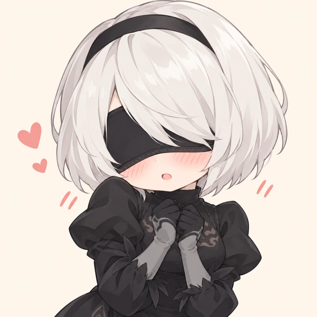 2B 表情包 6