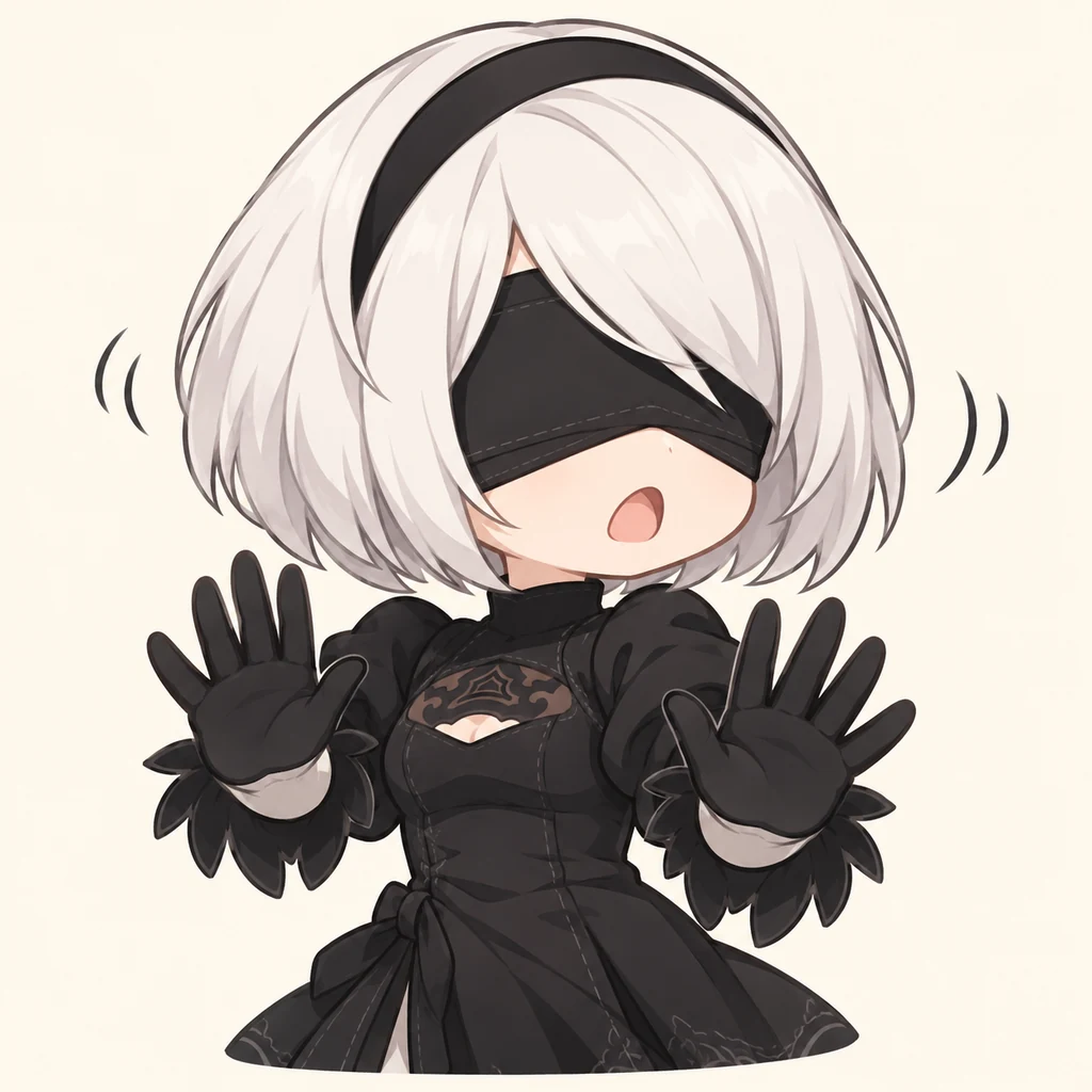 2B 表情包 8