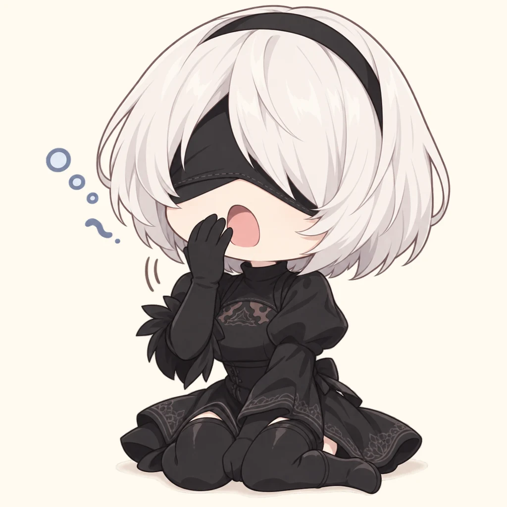 2B 表情包 7