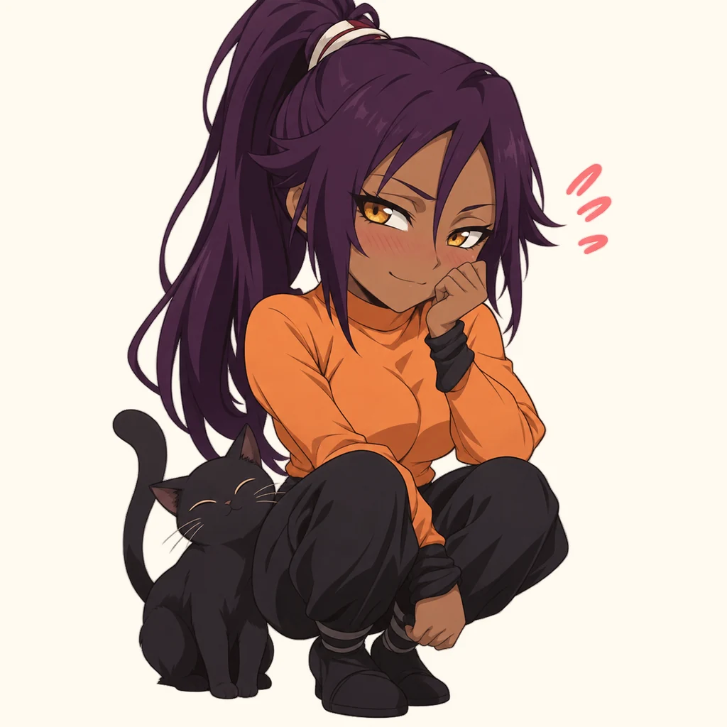 Yoruichi Shihoin 表情包 6