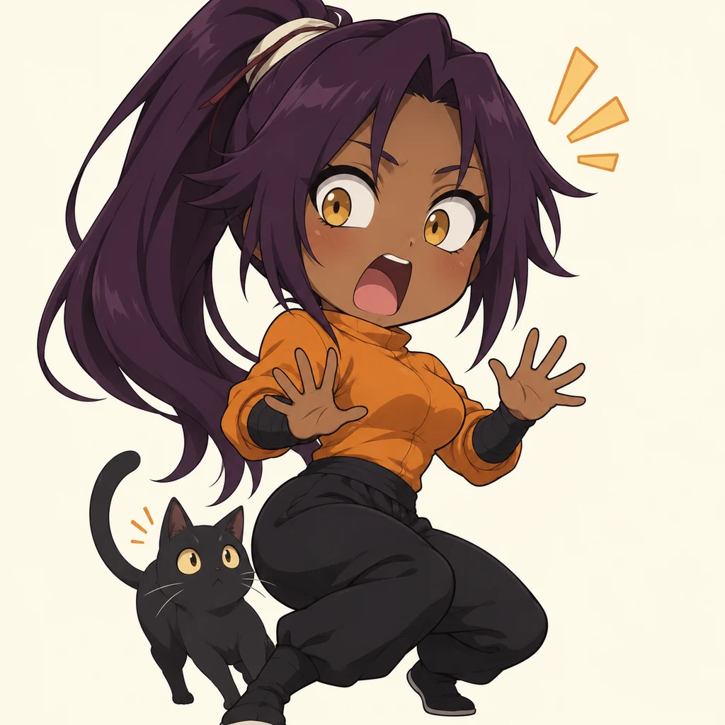 Yoruichi Shihoin 表情包 5