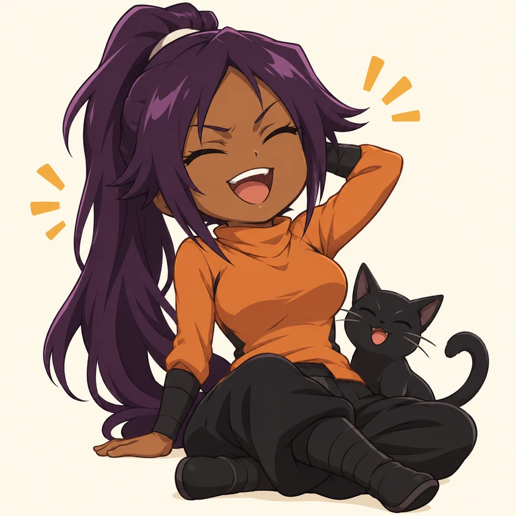 Yoruichi Shihoin 表情包 4