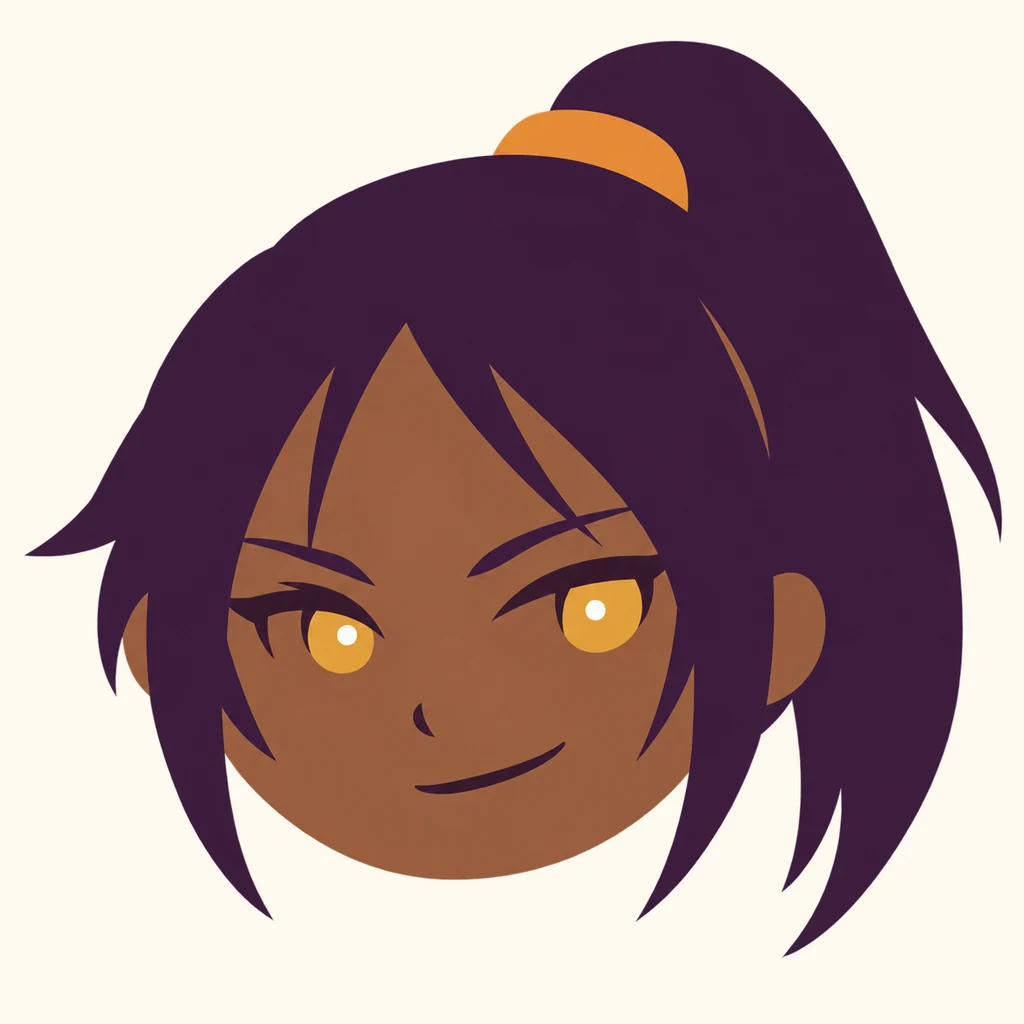 Yoruichi Shihōin AI 辅助角色插画