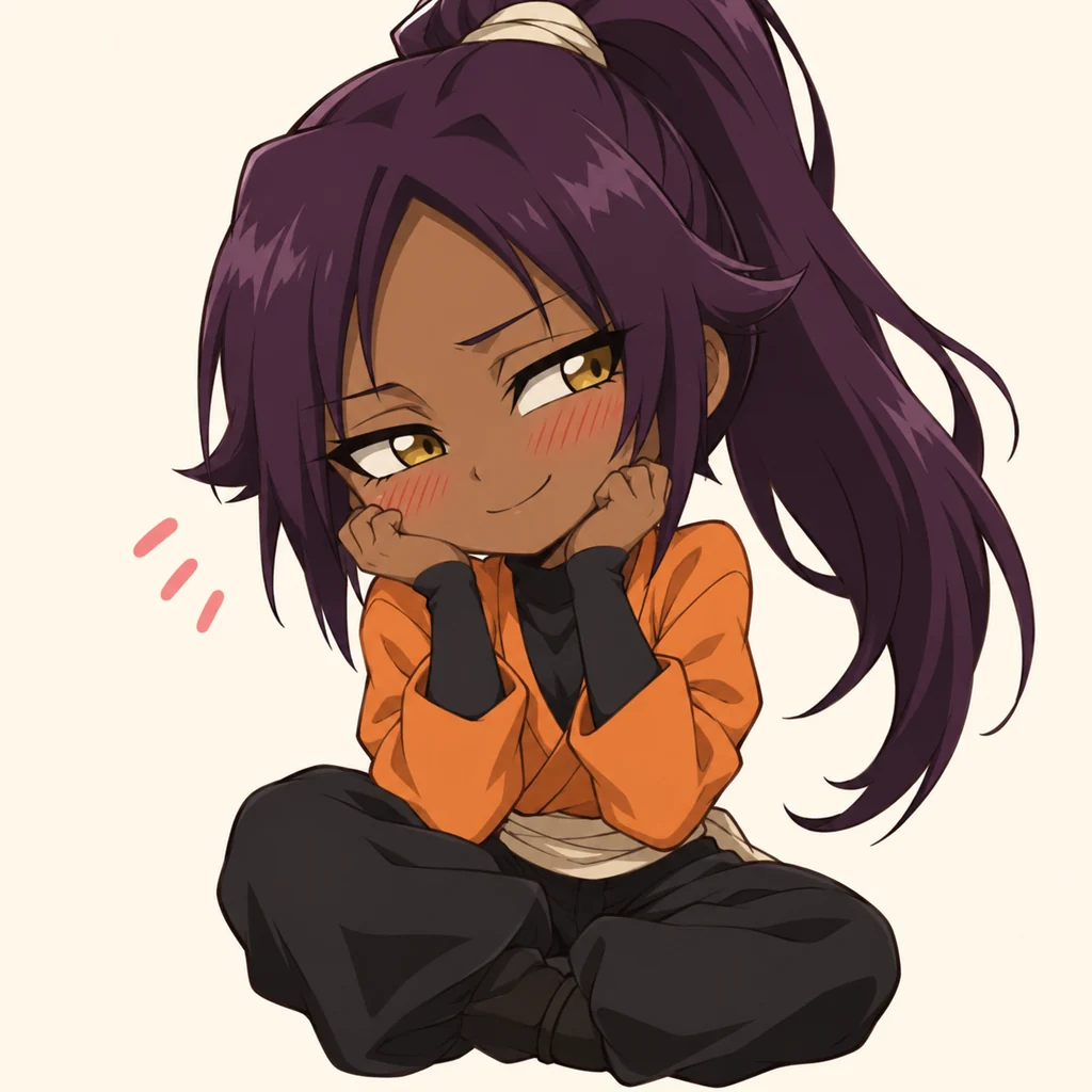 Yoruichi Shihōin 表情包 6