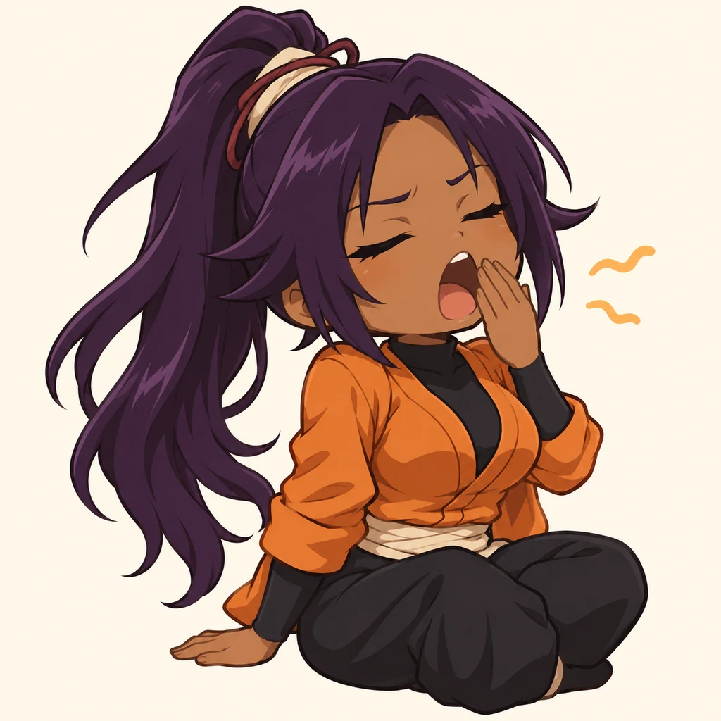 Yoruichi Shihōin 表情包 7