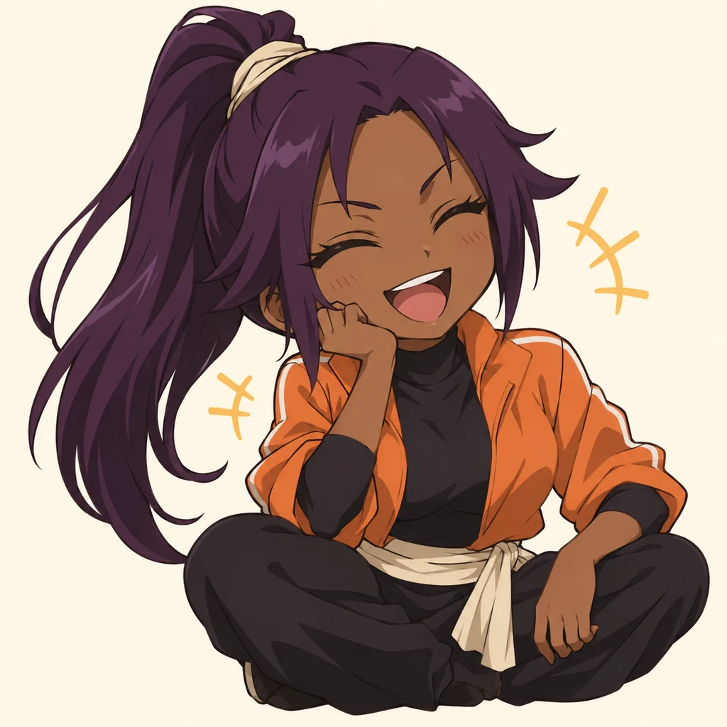 Yoruichi Shihōin 表情包 4