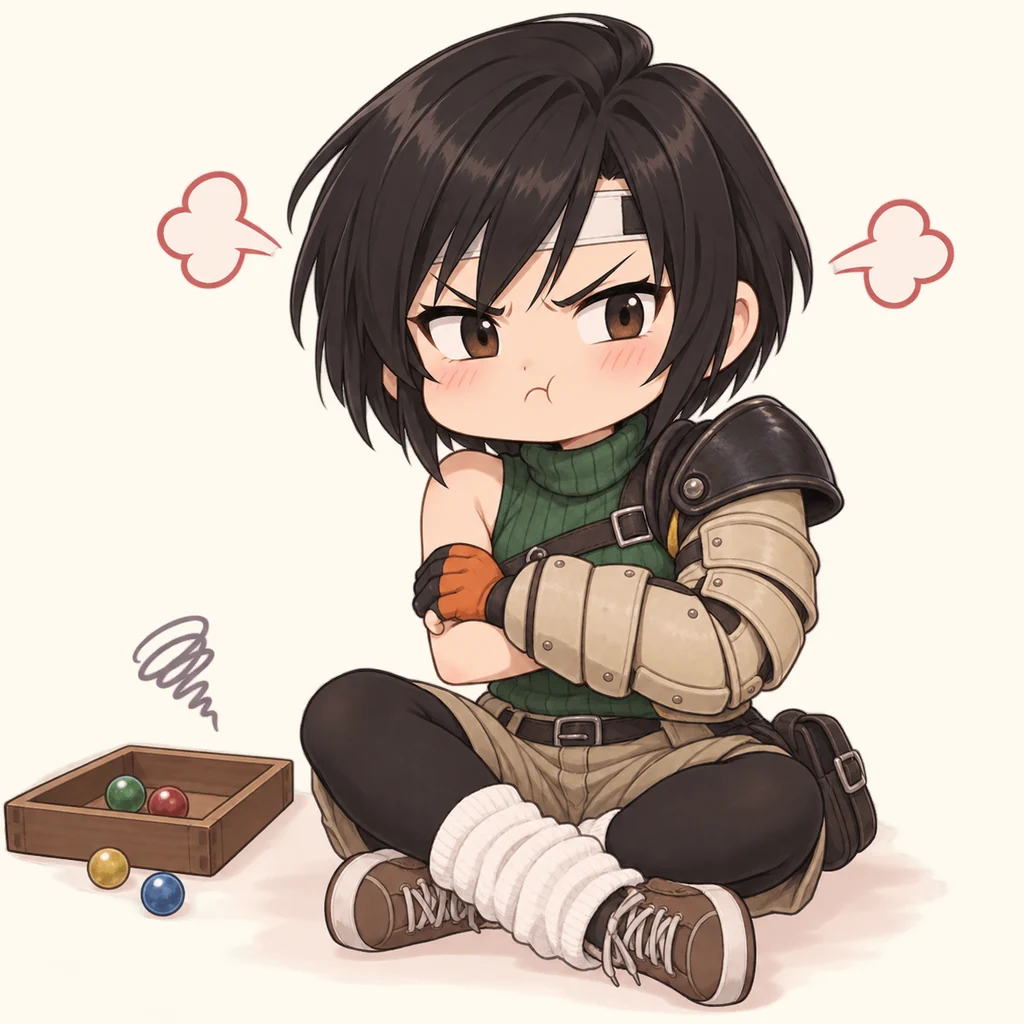 Yuffie Kisaragi 表情包 2