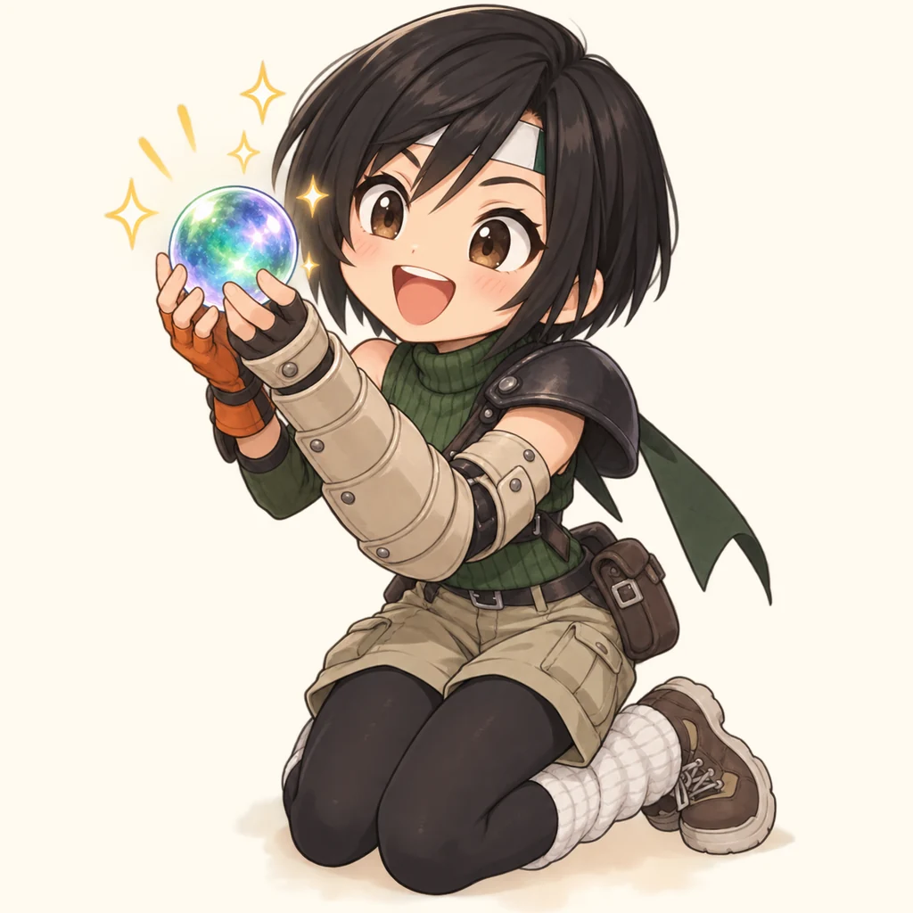 Yuffie Kisaragi 表情包 1