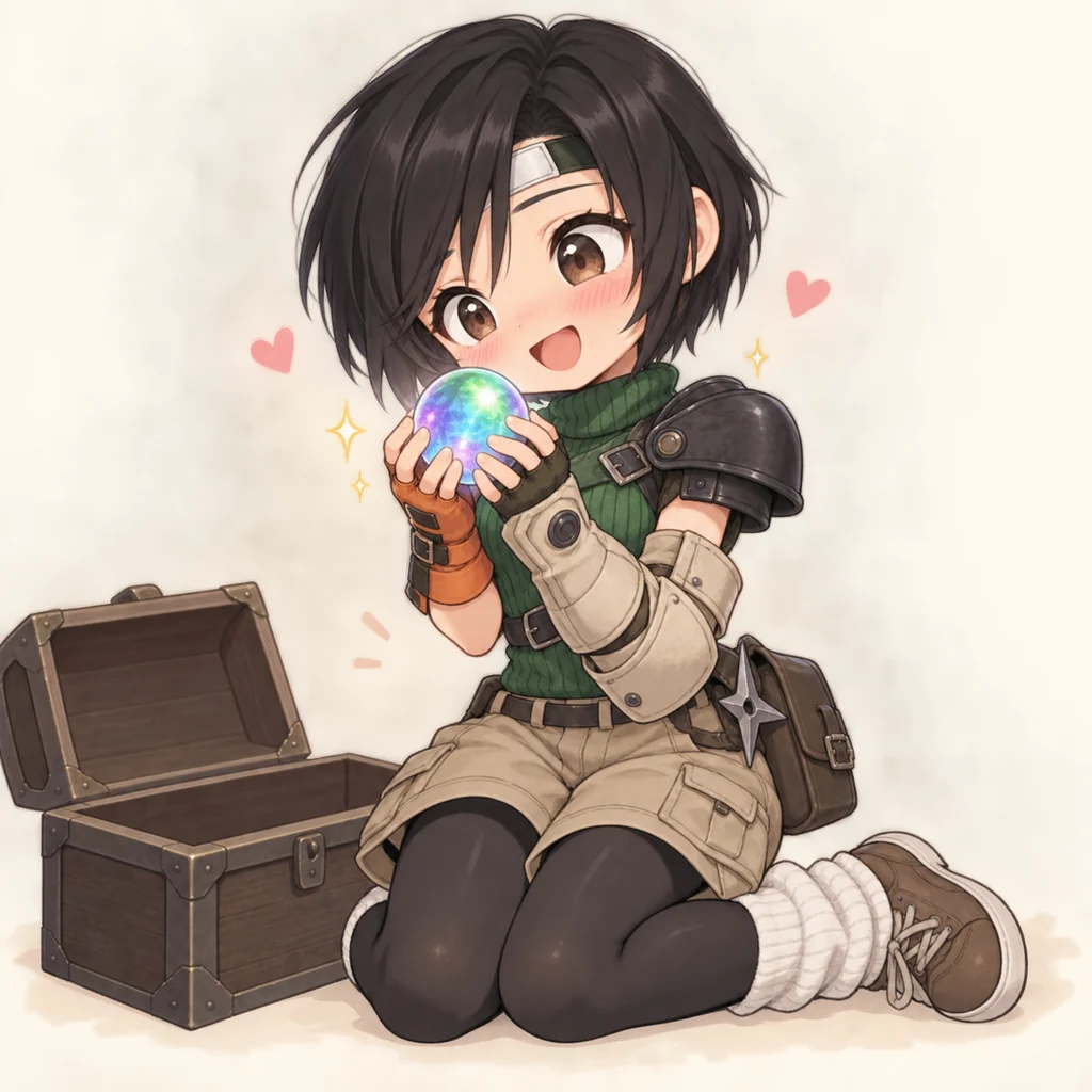Yuffie Kisaragi 表情包 6