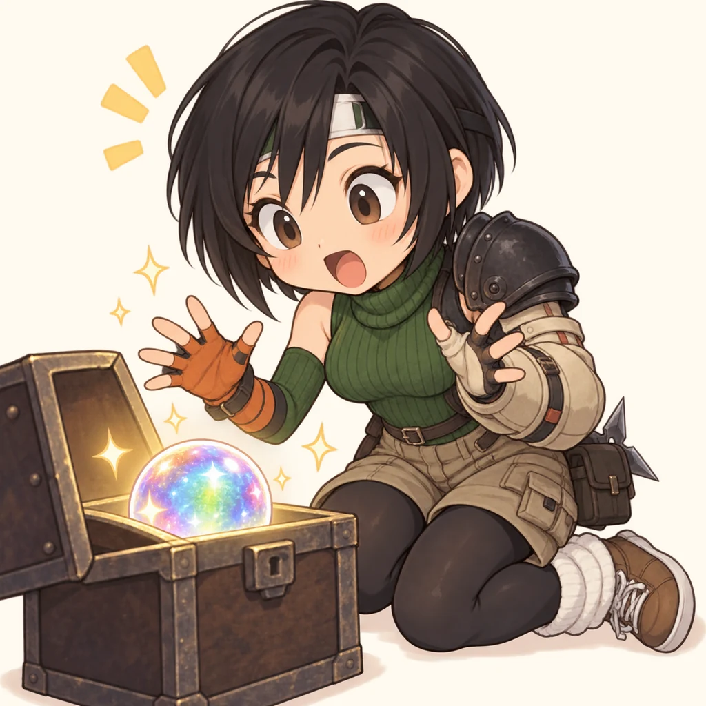 Yuffie Kisaragi 表情包 5
