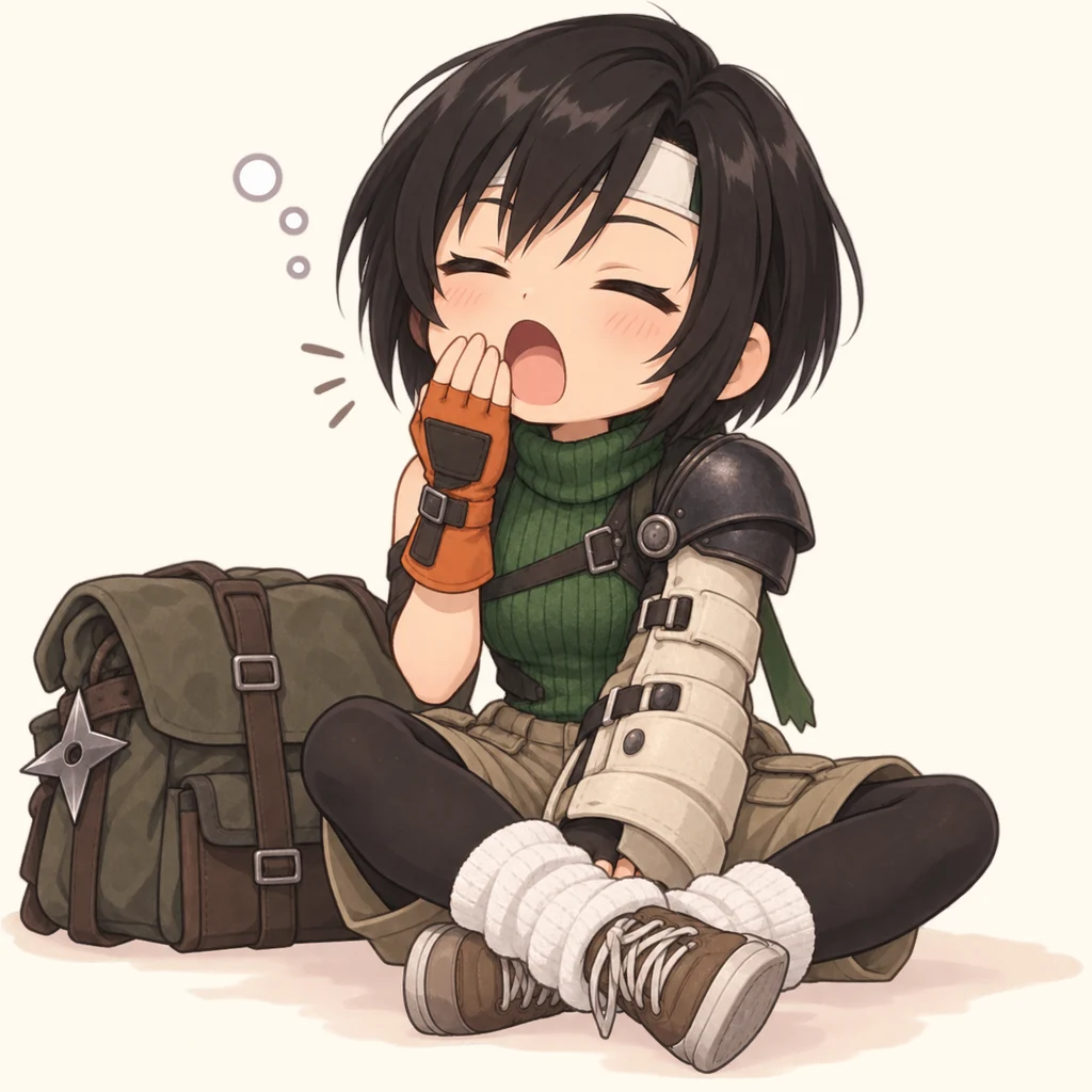Yuffie Kisaragi 表情包 7