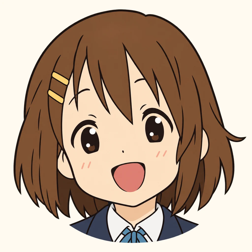 Yui Hirasawa AI 辅助角色插画
