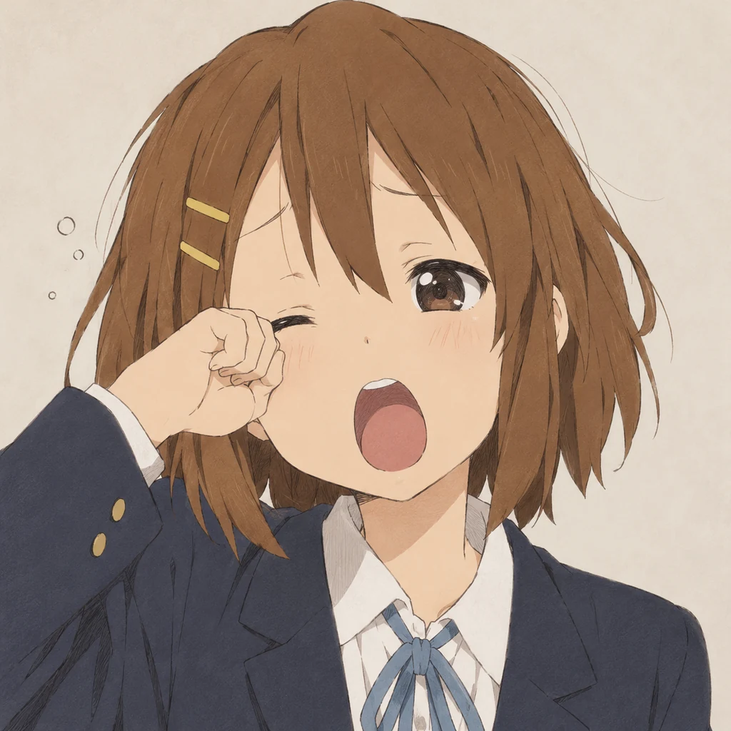 Yui Hirasawa AI 辅助角色插画