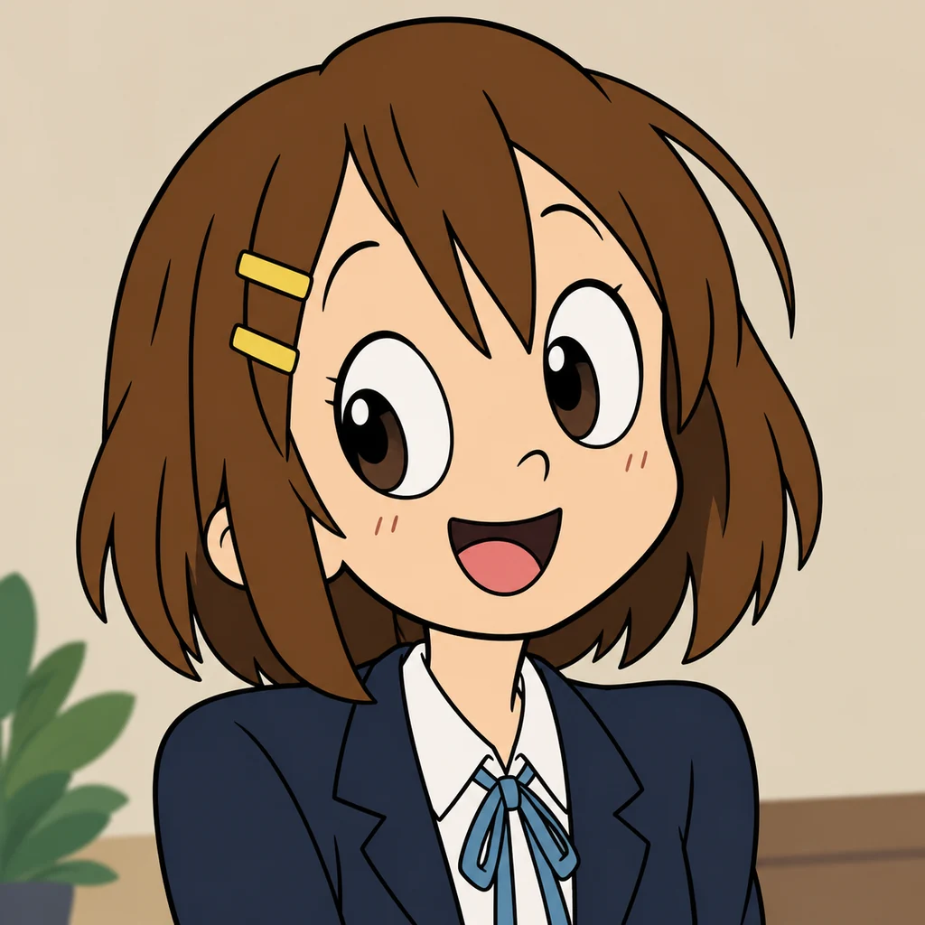 Yui Hirasawa AI 辅助角色插画