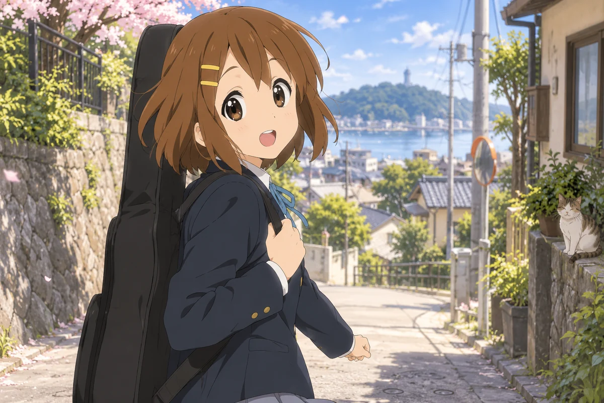 Yui Hirasawa AI 插画