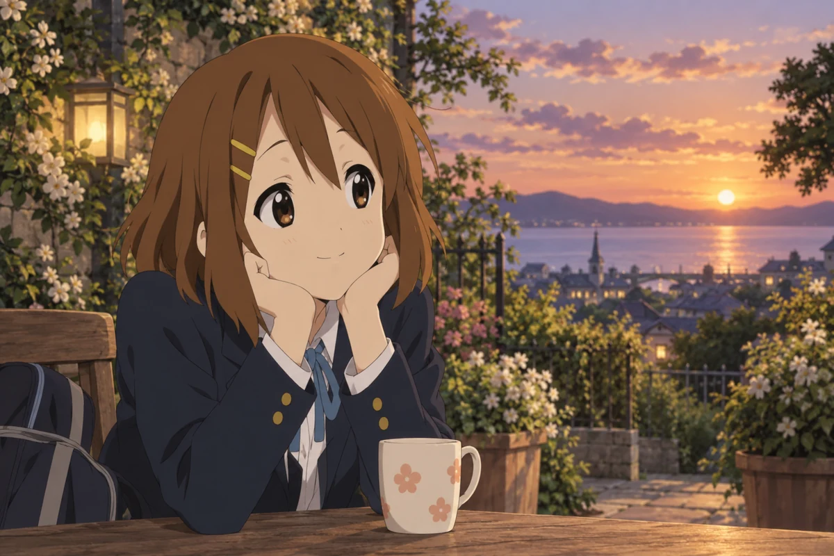 Yui Hirasawa AI 插画
